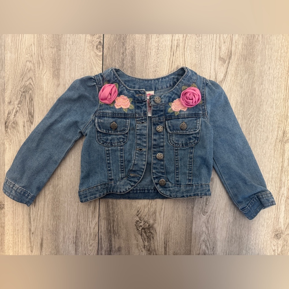 Nannette  Jacket with Floral Embroidery